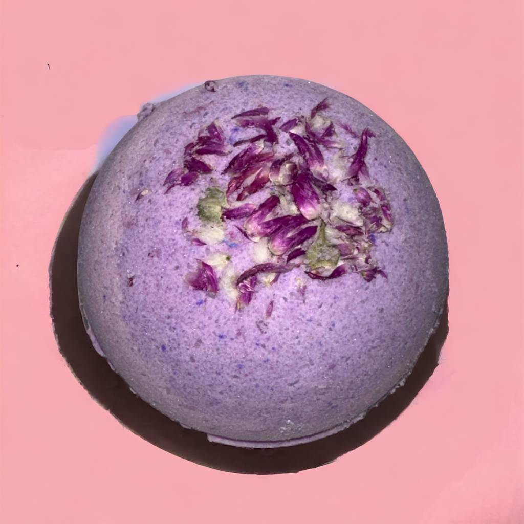 Blooming Purple Bath Bomb