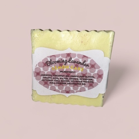 Lemon Cake Soap Bar