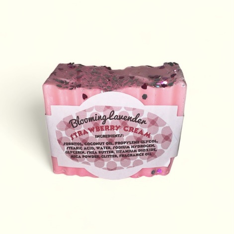 Strawberries and Cream Soap Bar
