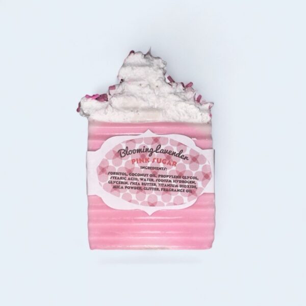 Pink Sugar Soap Bar