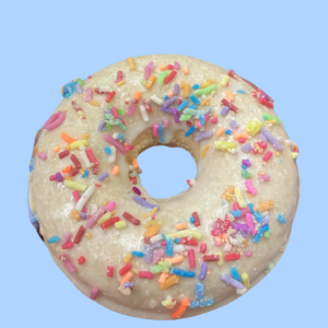 Rainbow Sprinkle Donut Bath Bomb