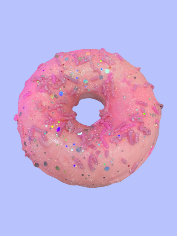 Strawberry Sprinkle Donut Bath Bomb